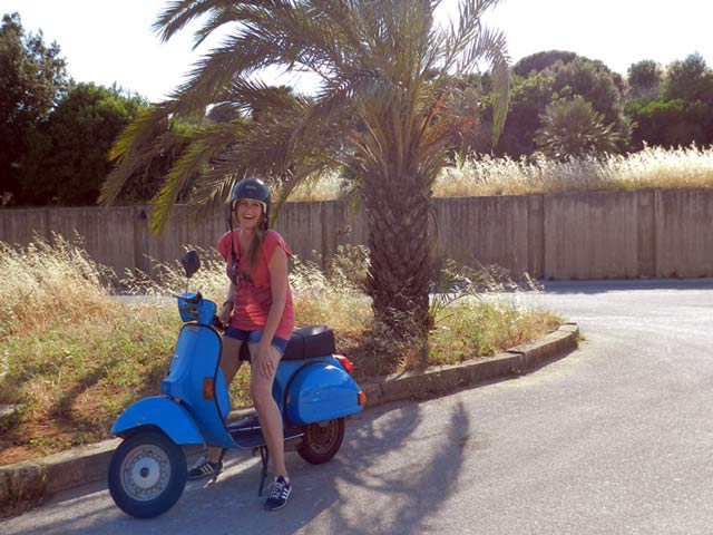 Met de Vespa door Toscane, Italië