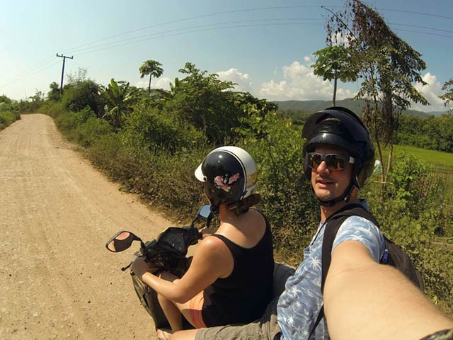 Motorbike Luang Prabang, Laos
